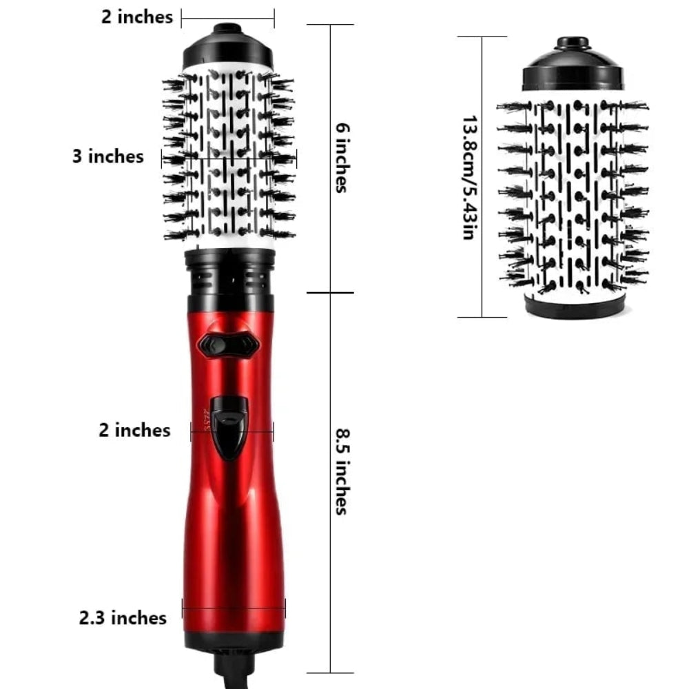 Multifunctional Hair Straightening Brush Blow Dryer Styler for Wet and Dry Hair