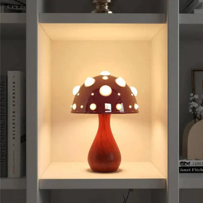 Mushroom LED Table Lamp Nature Inspired Ambient Lighting