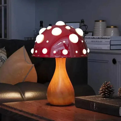Mushroom LED Table Lamp Nature Inspired Ambient Lighting