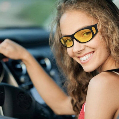 Night Driving Glasses Anti Glare UV Protection Eyewear