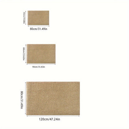 Non Slip Door Mat Washable Entry Rug Absorbent Dirt Trap Floor Mat
