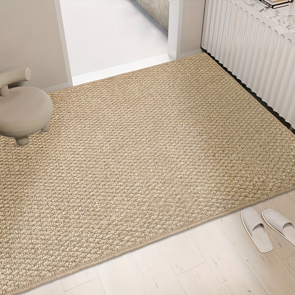 Non Slip Door Mat Washable Entry Rug Absorbent Dirt Trap Floor Mat