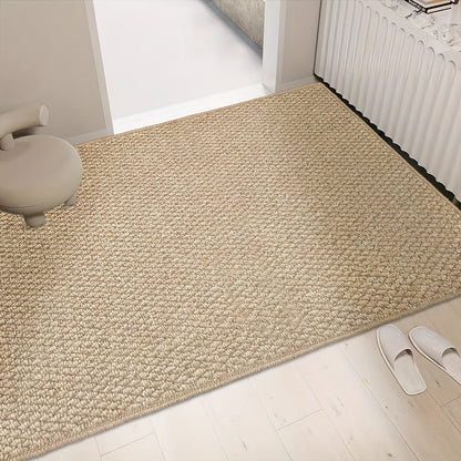 Non Slip Door Mat Washable Entry Rug Absorbent Dirt Trap Floor Mat