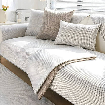 Non Slip Sofa Cover Stretch Couch Protector All Season Furniture Cover