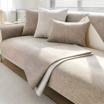 Non Slip Sofa Cover Stretch Couch Protector All Season Furniture Cover