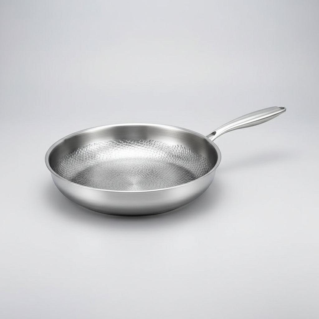 Non Stick Frying Pan Hammered Surface Induction Cooking Pan
