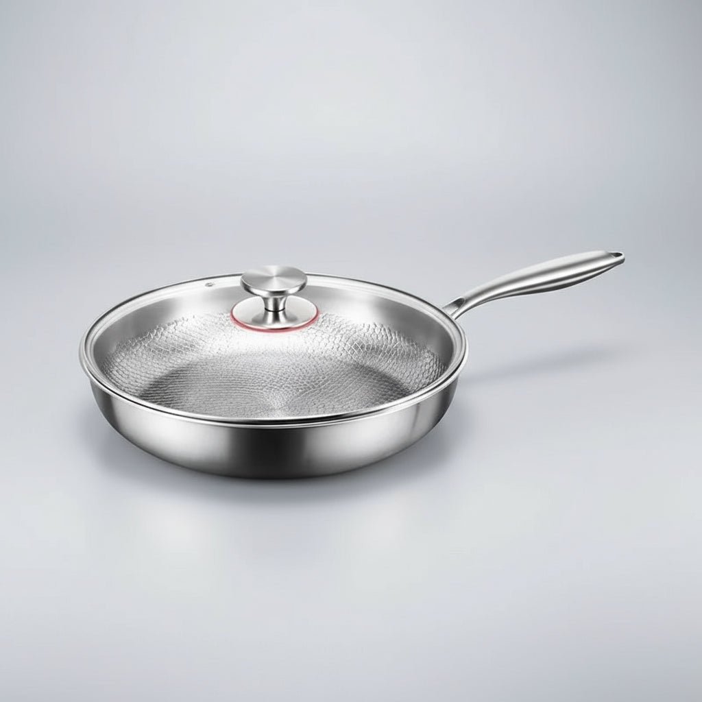 Non Stick Frying Pan Hammered Surface Induction Cooking Pan
