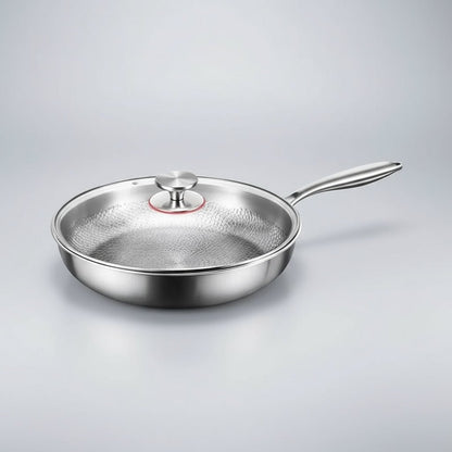 Non Stick Frying Pan Hammered Surface Induction Cooking Pan