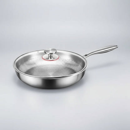 Non Stick Frying Pan Hammered Surface Induction Cooking Pan