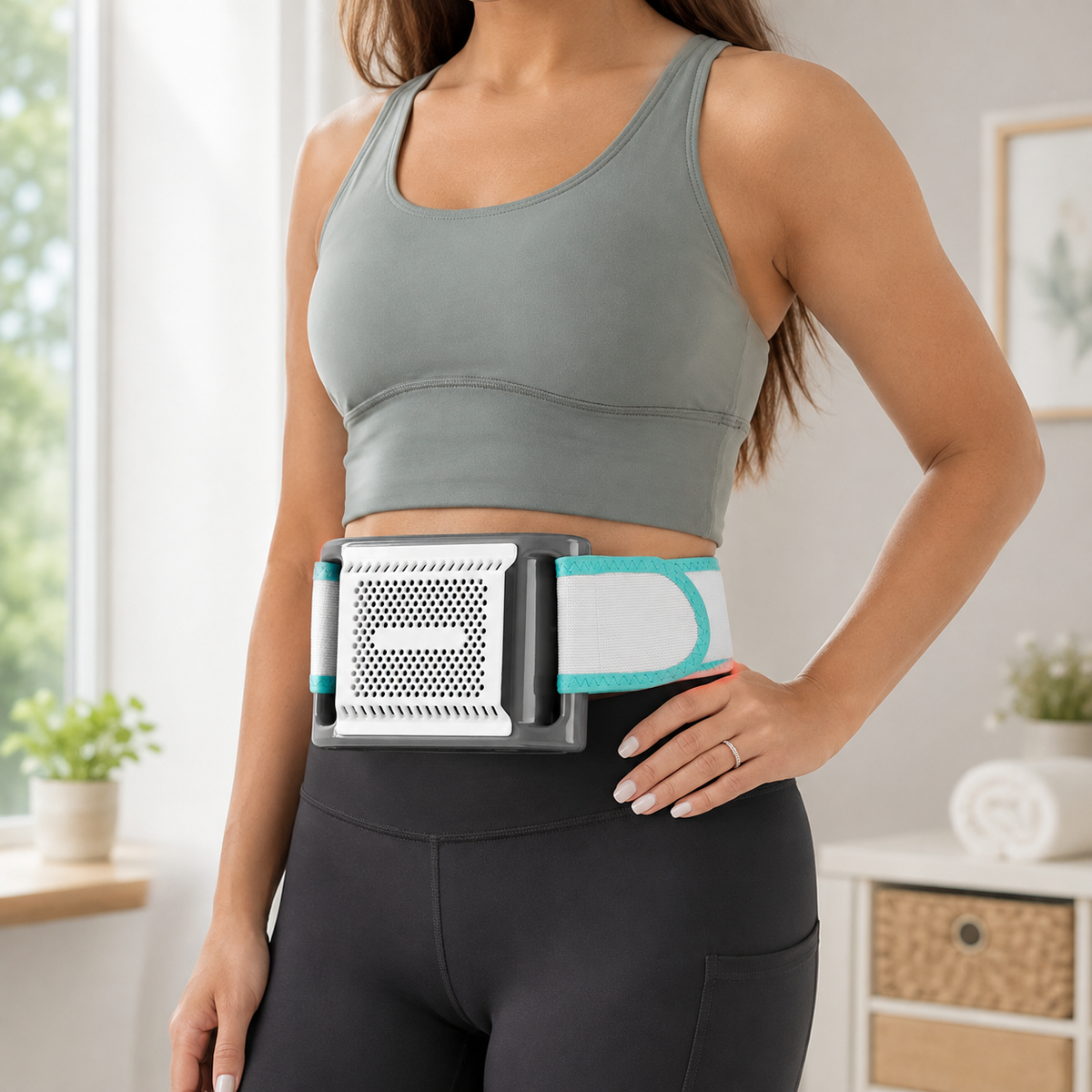 Noninvasive Fat Freezing Device with Cold Lipolysis Technology and Adjustable Velcro Belt