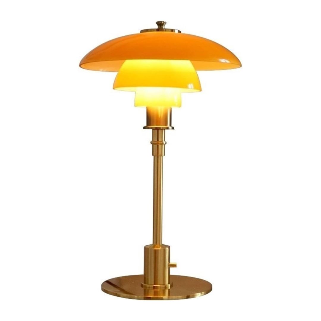 Nordic Glass LED Table Lamp Modern Scandinavian Bedside Light