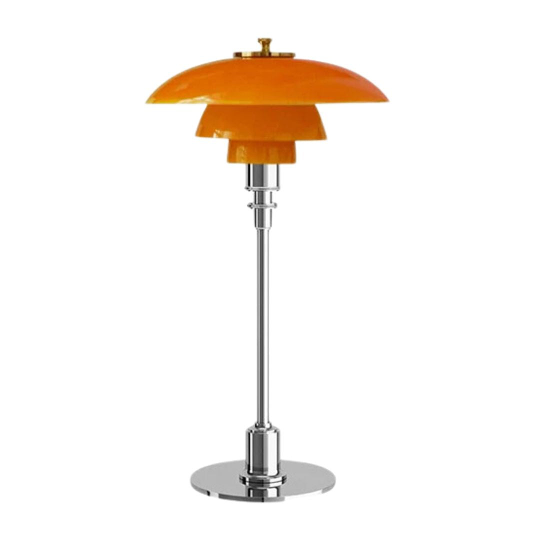 Nordic Glass LED Table Lamp Modern Scandinavian Bedside Light