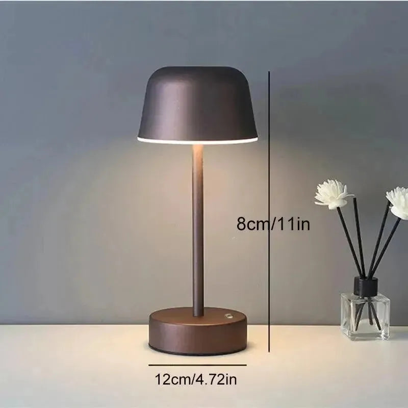 Nordic Rechargeable Table Lamp Portable Dimmable Lighting