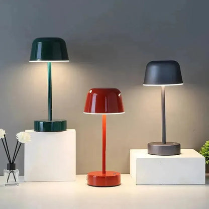Nordic Rechargeable Table Lamp Portable Dimmable Lighting