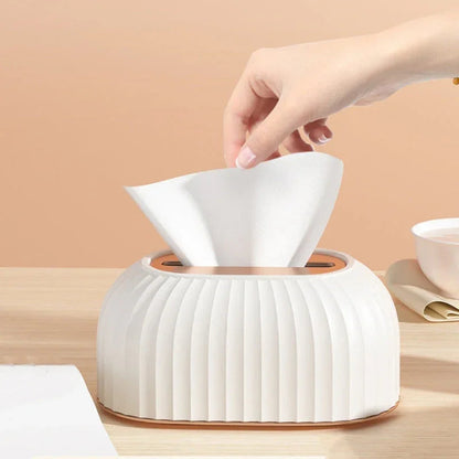 Nordic Tissue Box Dispenser Automatic Spring Lift Modern Minimalist Design
