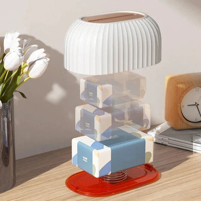 Nordic Tissue Box Dispenser Automatic Spring Lift Modern Minimalist Design