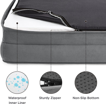 Orthopedic Dog Bed Memory Foam Waterproof Pet Sofa