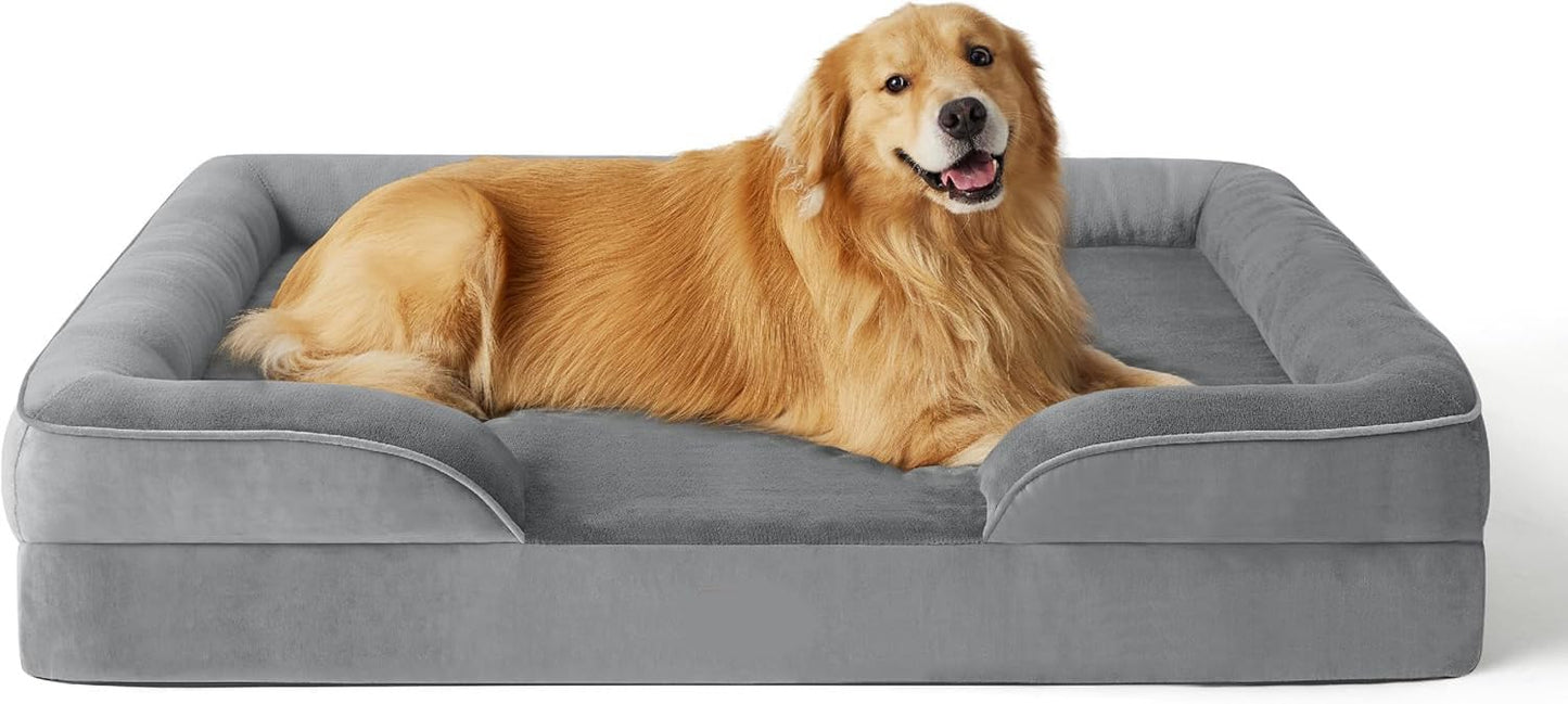 Orthopedic Dog Bed Memory Foam Waterproof Pet Sofa