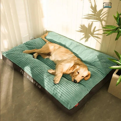 Orthopedic Dog Bed Plush Cushion Removable Washable Cover