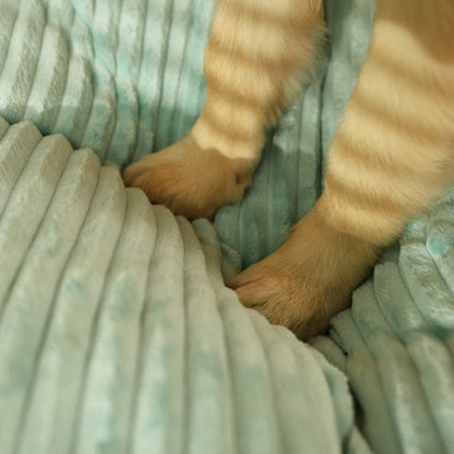 Orthopedic Dog Bed Plush Cushion Removable Washable Cover