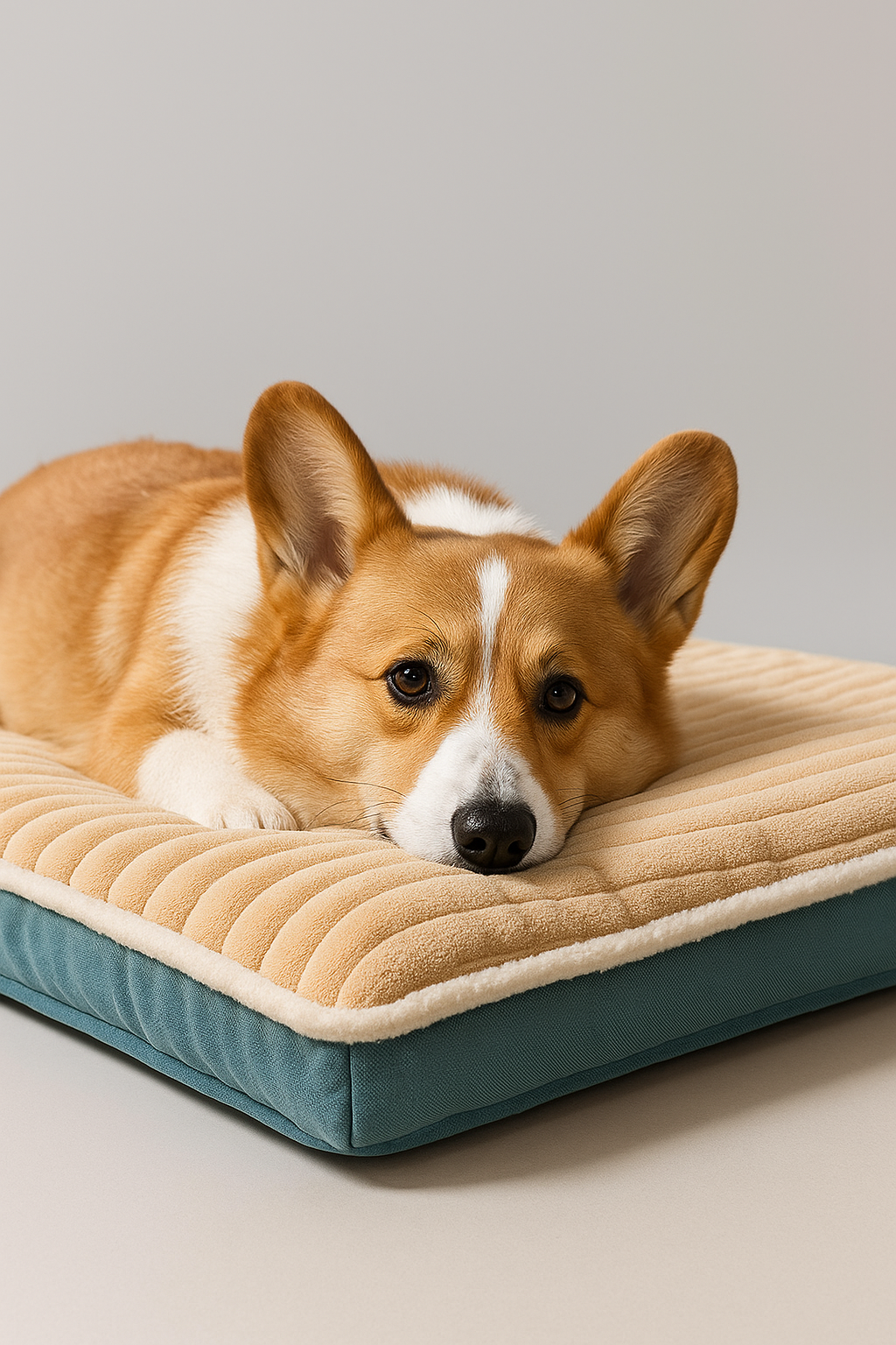 Orthopedic Memory Foam Dog Bed with Raised Sides