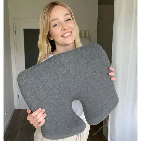 Orthopedic Seat Cushion and Lumbar Support Set Memory Foam Chair Cushion Back Support