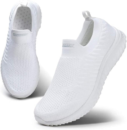 Orthopedic Slip On Walking Shoes with Arch Support Comfort Fit