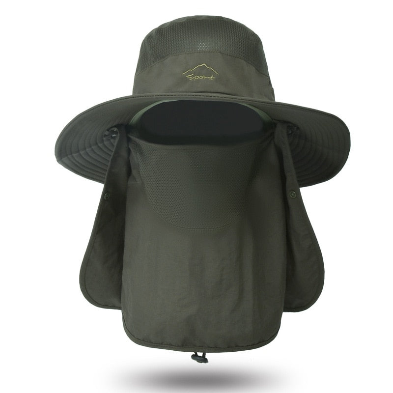 Outdoor Fishing Hat UV Protection Waterproof Adventure Cap