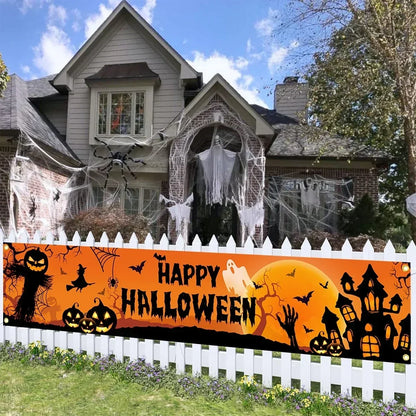 Outdoor Halloween Yard Banner Seasonal Party Decoration