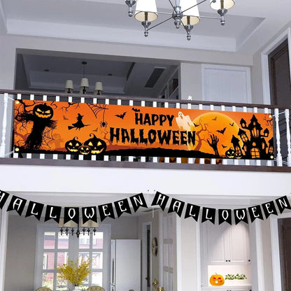 Outdoor Halloween Yard Banner Seasonal Party Decoration