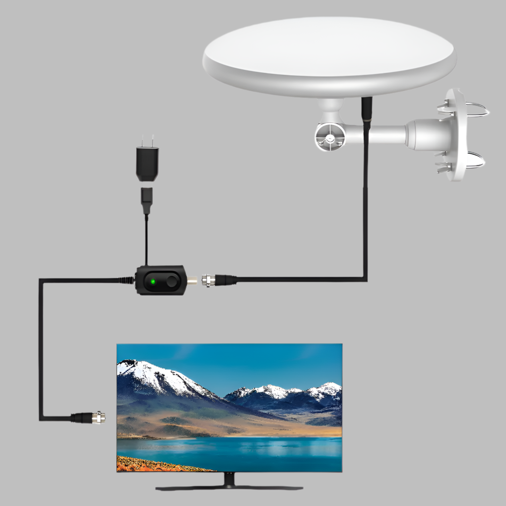 Outdoor TV Antenna HD Digital Signal Receiver Long Range