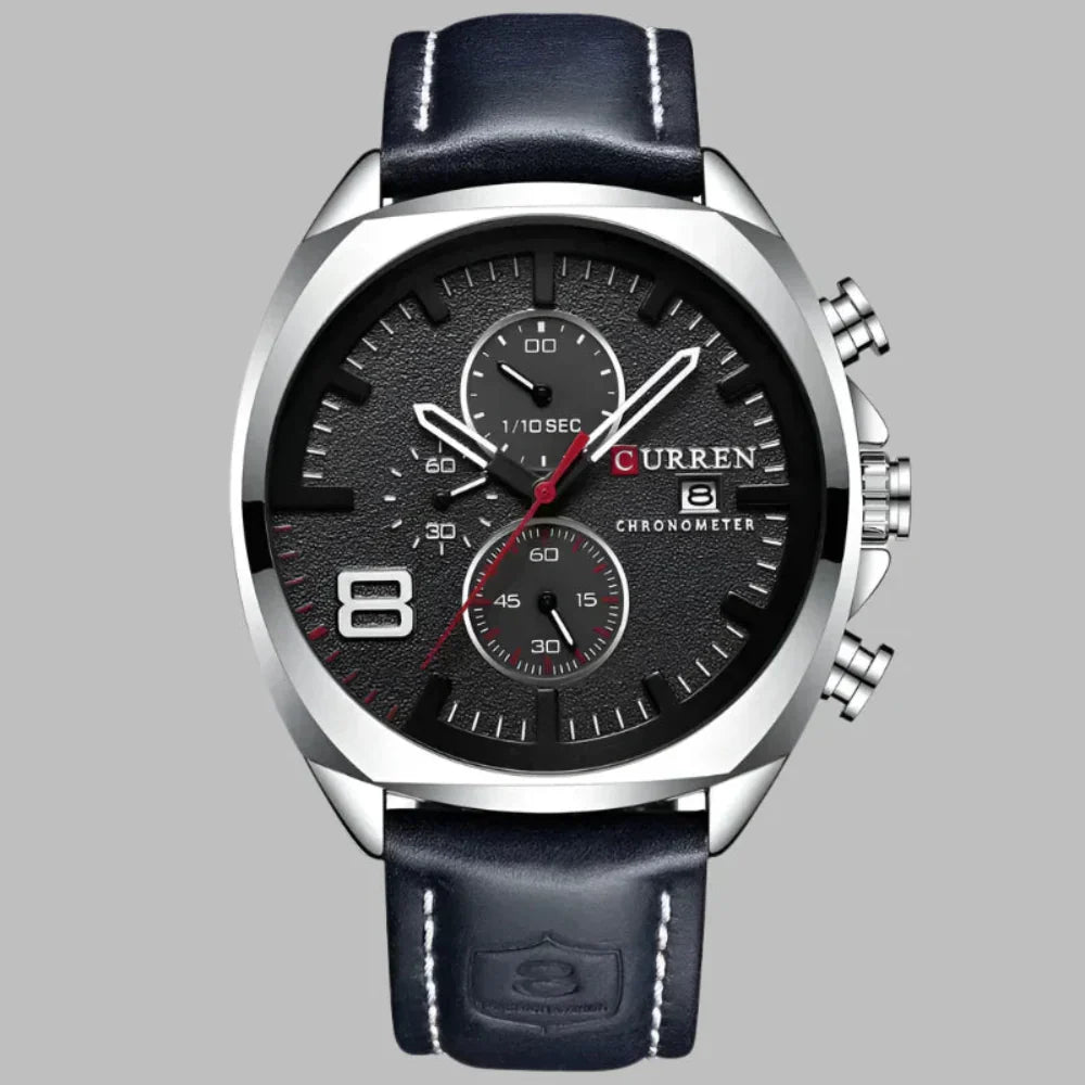 Outdoor Tactical Sports Watch for Men with Rugged Military Style and Quartz Accuracy