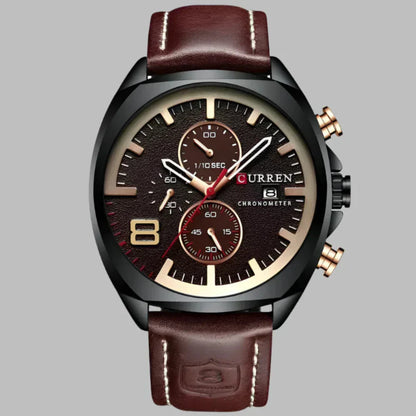 Outdoor Tactical Sports Watch for Men with Rugged Military Style and Quartz Accuracy