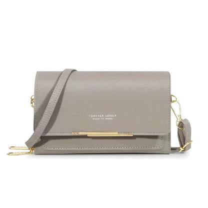 PU Leather Crossbody Bag Womens Shoulder Clutch Handbag