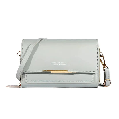 PU Leather Crossbody Bag Womens Shoulder Clutch Handbag