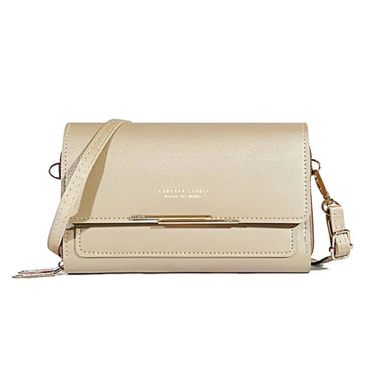 PU Leather Crossbody Bag Womens Shoulder Clutch Handbag