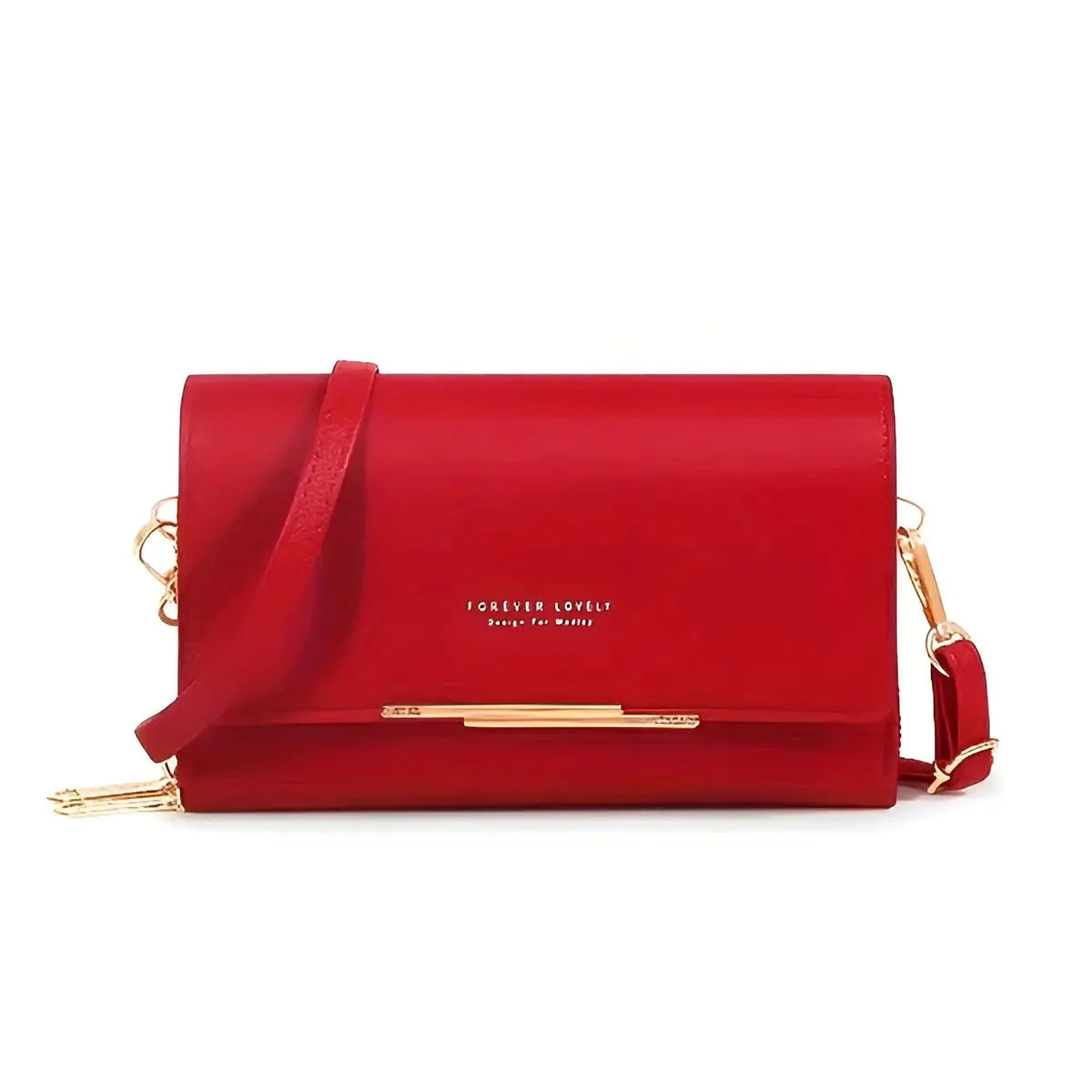 PU Leather Crossbody Bag Womens Shoulder Clutch Handbag