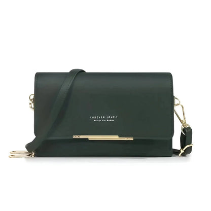 PU Leather Crossbody Bag Womens Shoulder Clutch Handbag