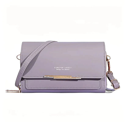 PU Leather Crossbody Bag Womens Shoulder Clutch Handbag
