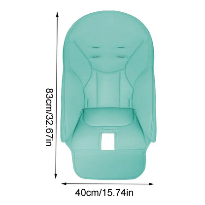 PU Leather High Chair Seat Cover Soft Baby Cushion Pad