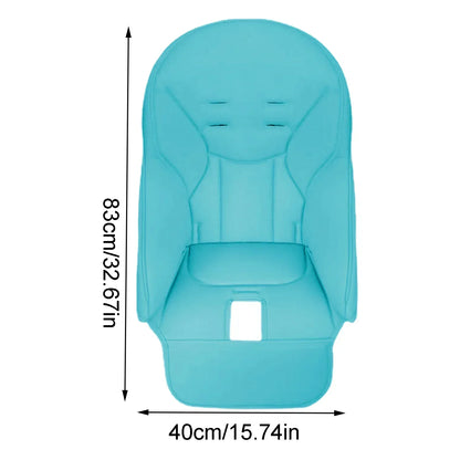 PU Leather High Chair Seat Cover Soft Baby Cushion Pad