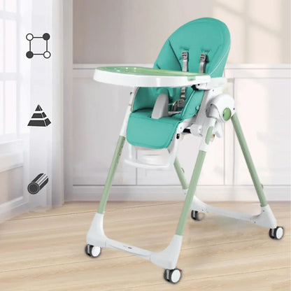 PU Leather High Chair Seat Cover Soft Baby Cushion Pad