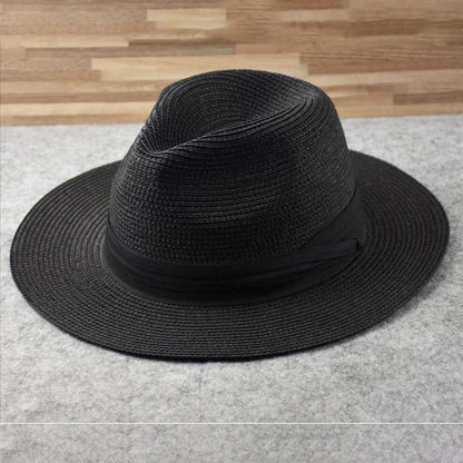 Panama Straw Hat Toquilla Summer Lightweight Breathable Sun Hat
