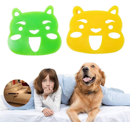 Pet Hair Remover Laundry Sponge  2-Pack Reusable Fur & Lint Eliminator