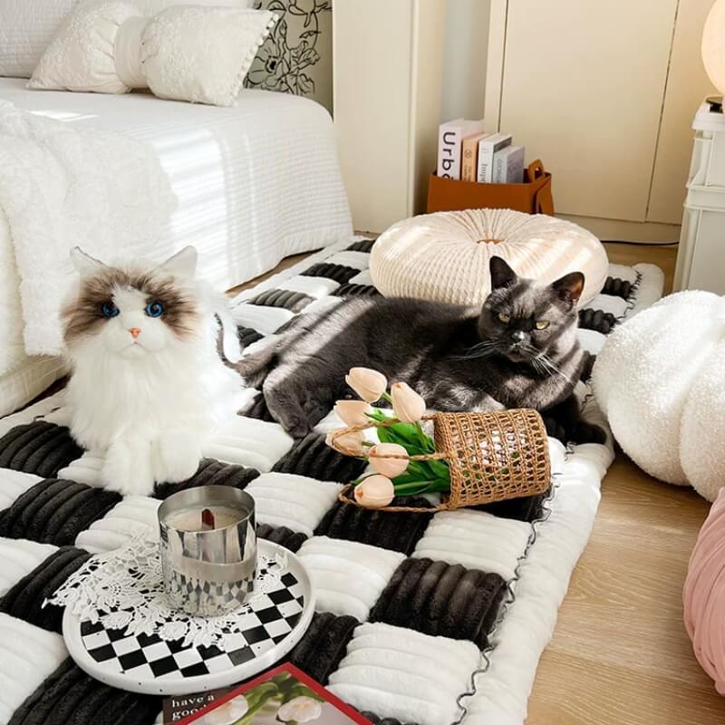 Plush Chenille Pet Couch Cover Furniture Protector
