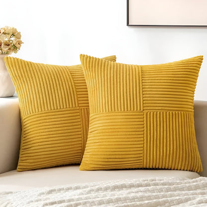 Plush Decorative Cushion Cover Soft Modern Sofa Pillowcase