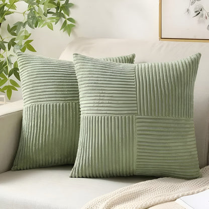 Plush Decorative Cushion Cover Soft Modern Sofa Pillowcase