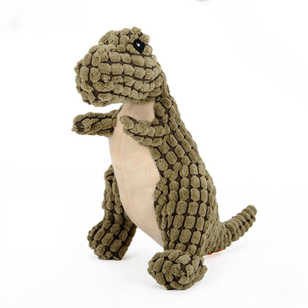 Plush Dinosaur Dog Toy Soft Durable Dog Chew Toy Safe Pet Toy For Small Medium Dogs