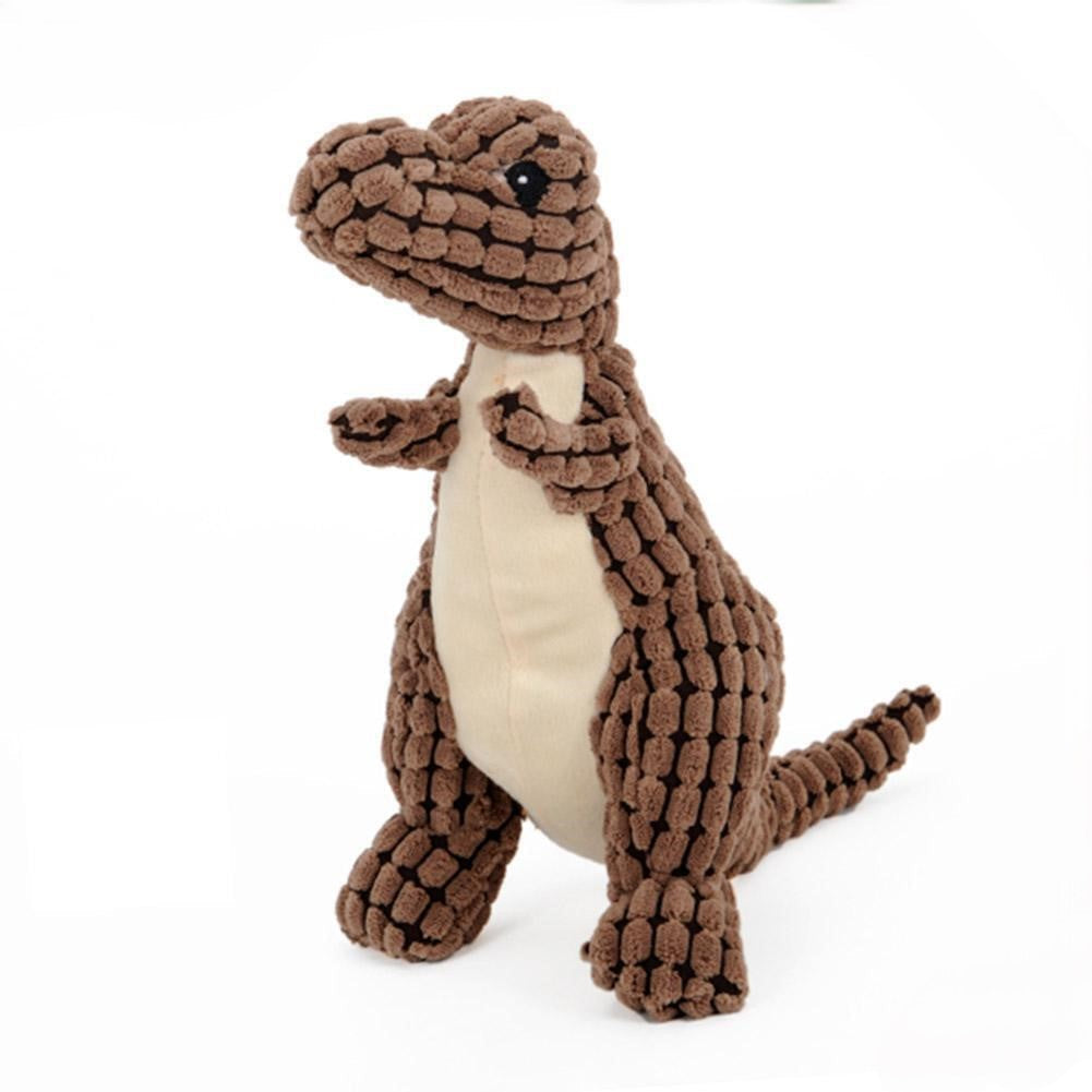 Plush Dinosaur Dog Toy Soft Durable Dog Chew Toy Safe Pet Toy For Small Medium Dogs