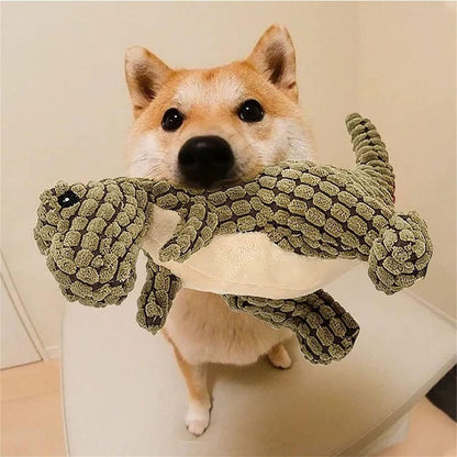 Plush Dinosaur Dog Toy Soft Durable Dog Chew Toy Safe Pet Toy For Small Medium Dogs